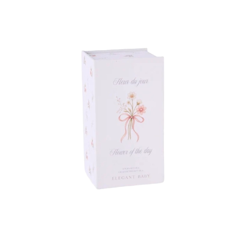 Elegant Baby Non-Slip Socks (6pack) Fleur de Provence (Size 0-12m)