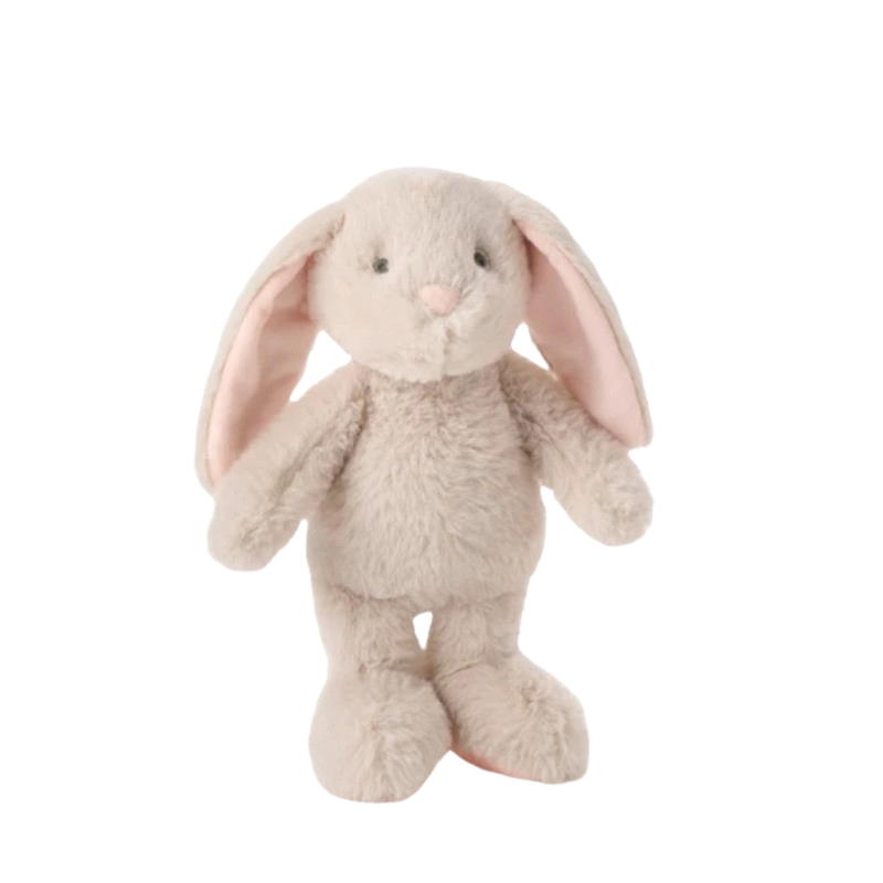 Elegant Baby Plush Stuffed Toy Bunny 9 Taupe