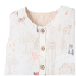 Elegant Baby Shortall Sleeveless Organic Cotton French Petite Farmstead