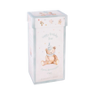 Elegant Baby Gift Box Plush Toy Birthday Bear Aqua