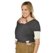 Ergobaby Aura Sustainably Sourced Knit Baby Wrap Soft Black