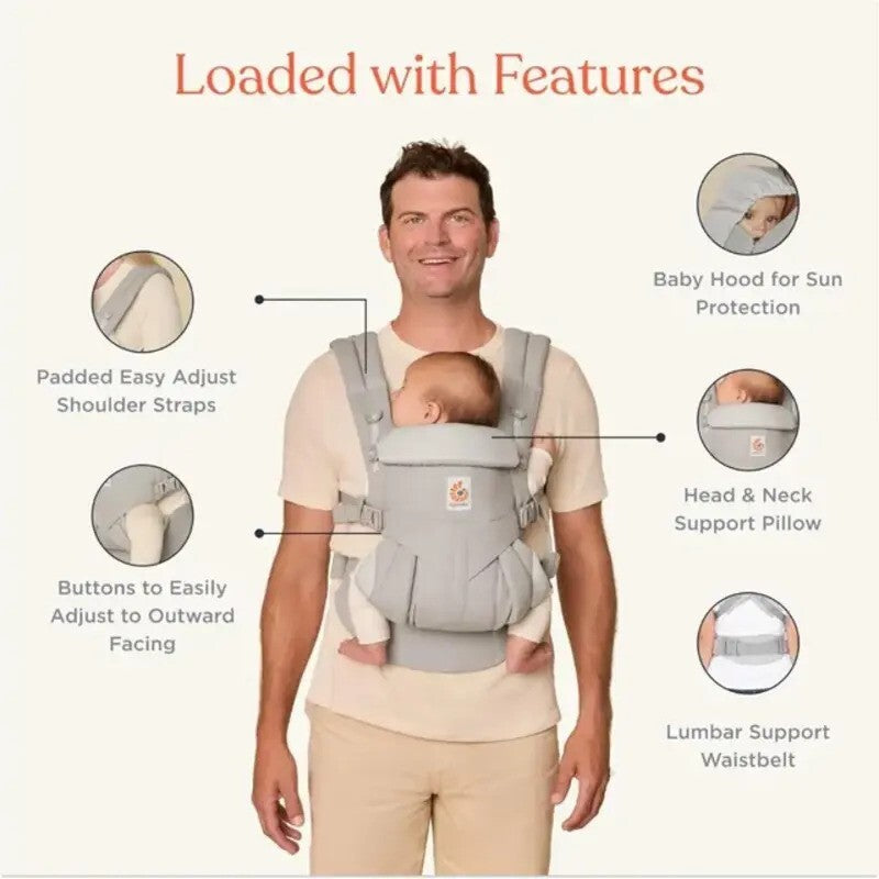 Ergobaby Omni 360 Pure Black (Birth-20kg)