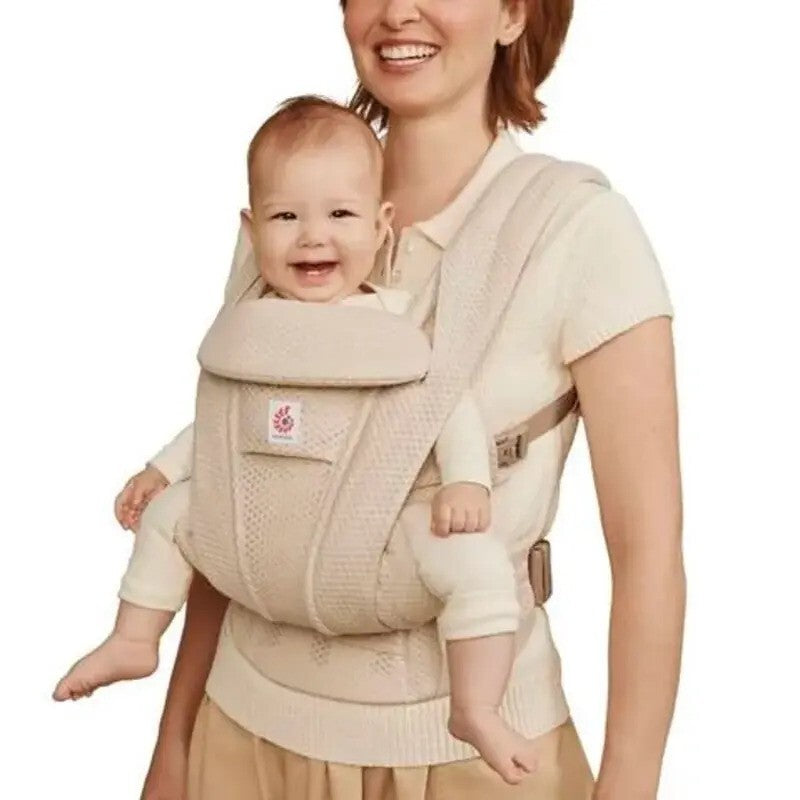 Ergobaby Omni Deluxe Mesh Natural Beige (7-45lbs, 0-4Yrs)