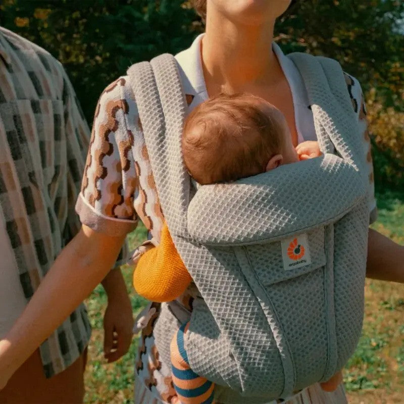Ergobaby Omni Deluxe Mesh Pearl Grey (7-45lbs, 0-4Yrs)