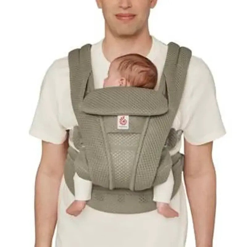 Ergobaby Omni Deluxe Mesh Soft Olive (7-45lbs, 0-4Yrs)