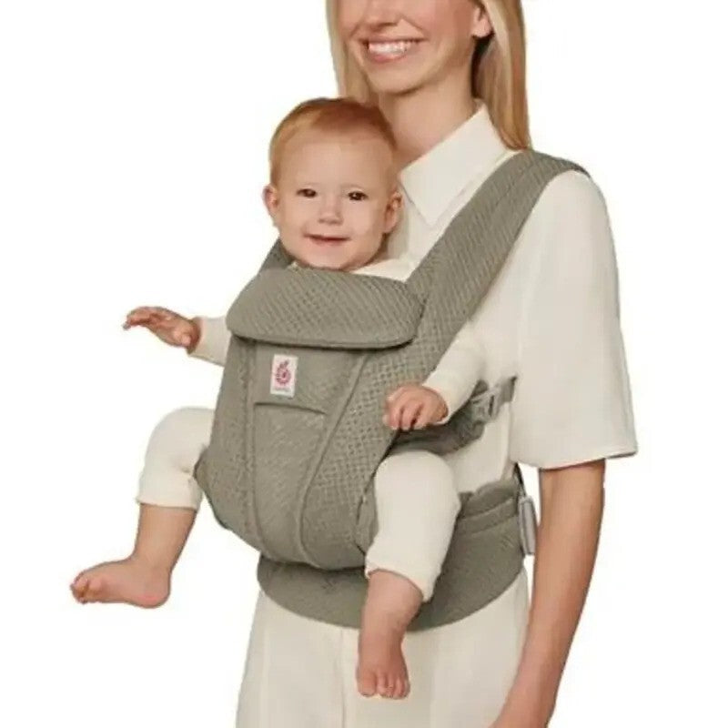 Ergobaby Omni Deluxe Mesh Soft Olive (7-45lbs, 0-4Yrs)