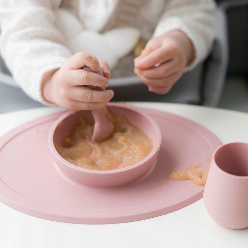 Ezpz - First Food Set - Blush 4M+