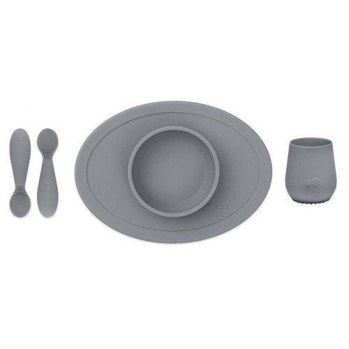 Ezpz - First Food Set - Gray 6M