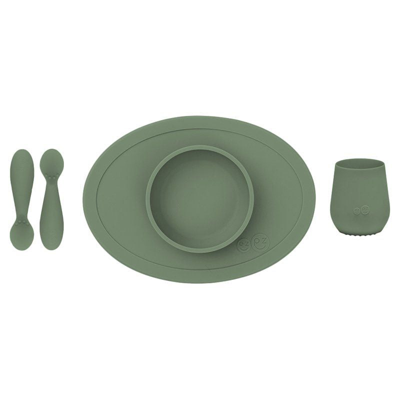 Ezpz - First Food Set - Olive 6M