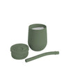 Ezpz - Mini Cup & Straw Training System - Olive