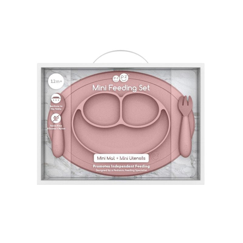 Ezpz - Mini Feeding Set - Blush 6M