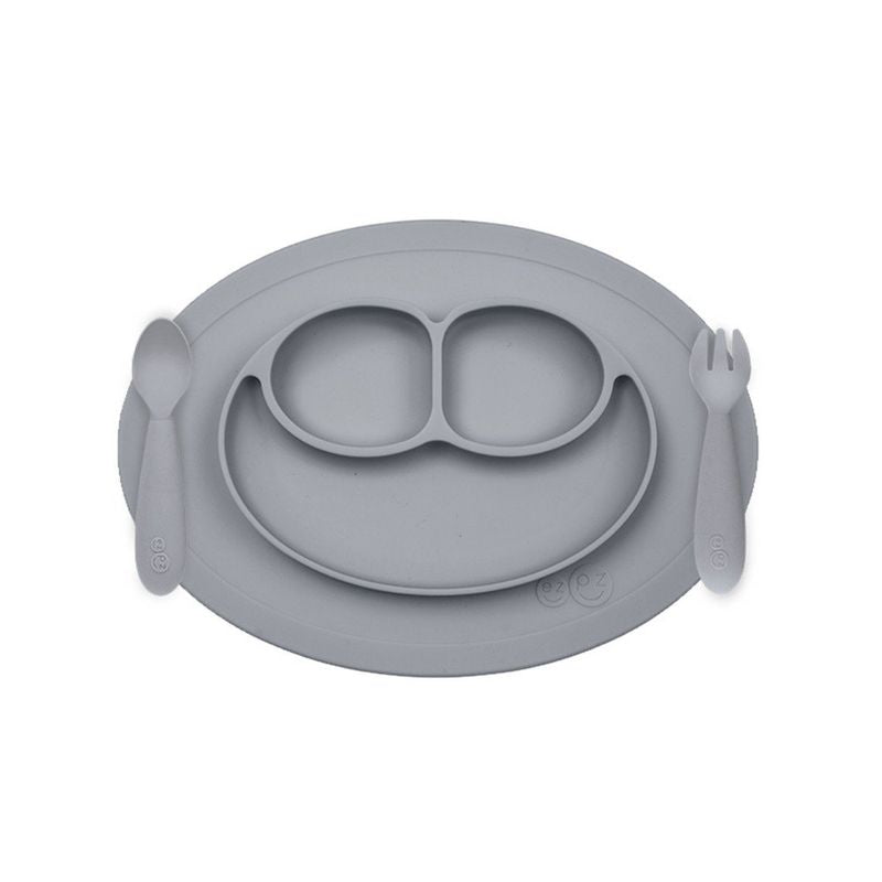 Ezpz - Mini Feeding Set - Grey 6M