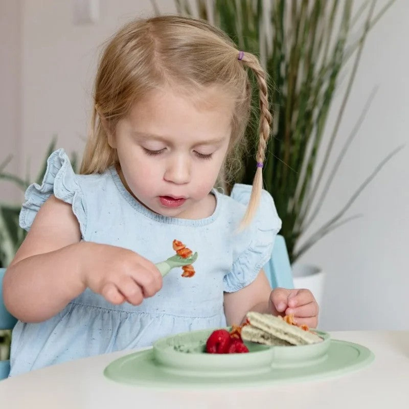 Ezpz - Mini Feeding Set - Sage 4M-Plus