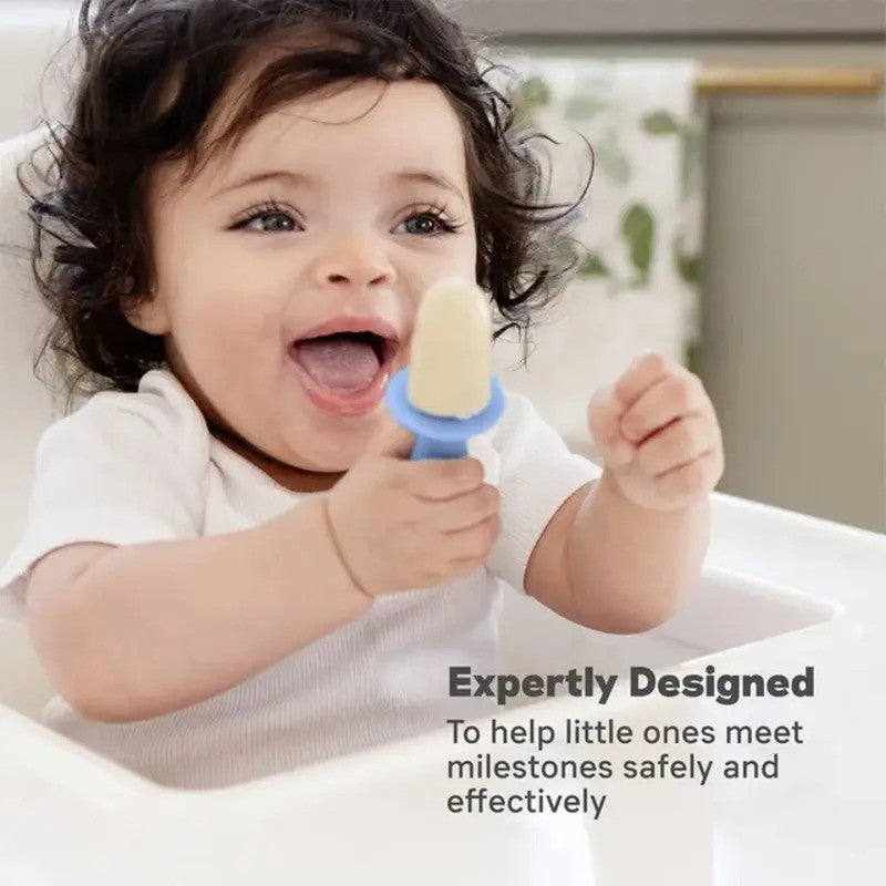Ezpz - Tiny Pops Popsicle - Indigo 4M-Plus