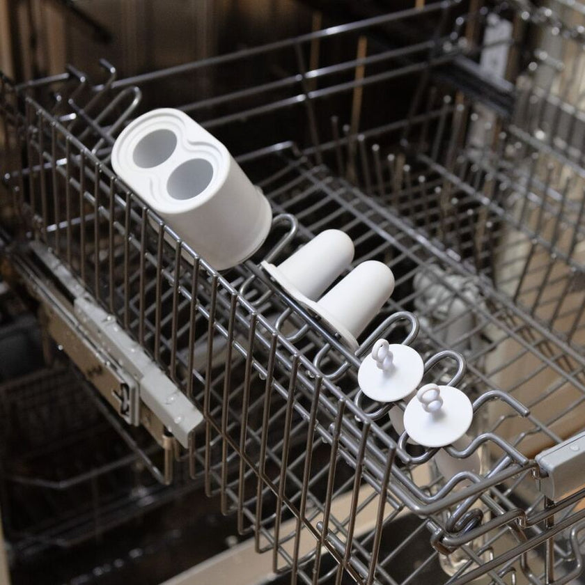 Ezpz - Tiny Pops Popsicle - Pewter 4M-Plus