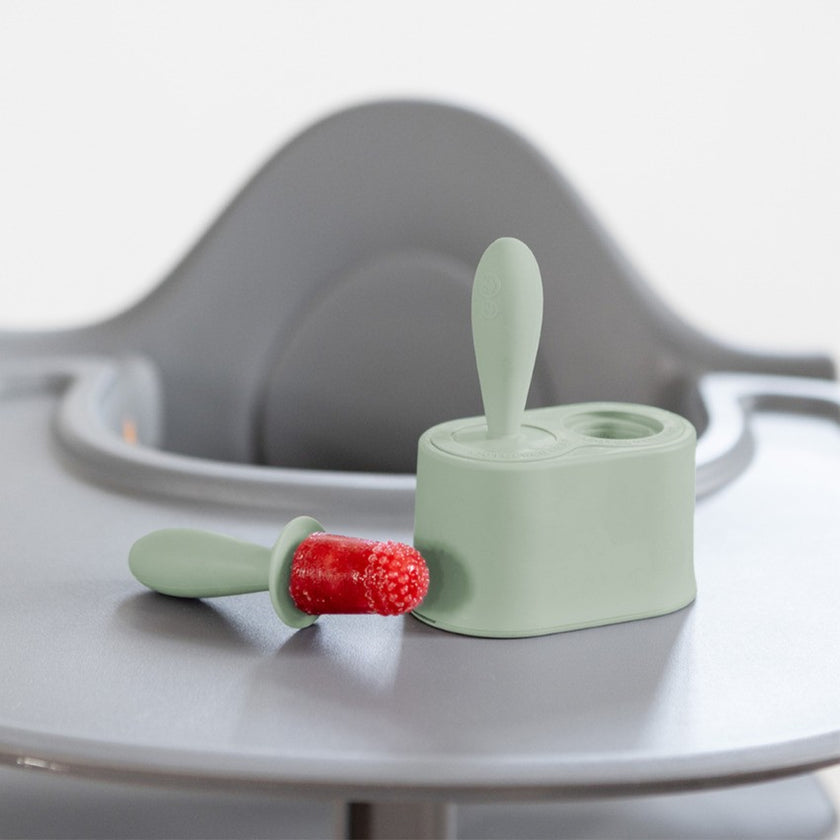 Ezpz - Tiny Pops Popsicle Sage 4M-Plus