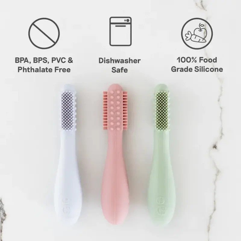 Ezpz Baby Led Toothbrush Blush 4M-Plus