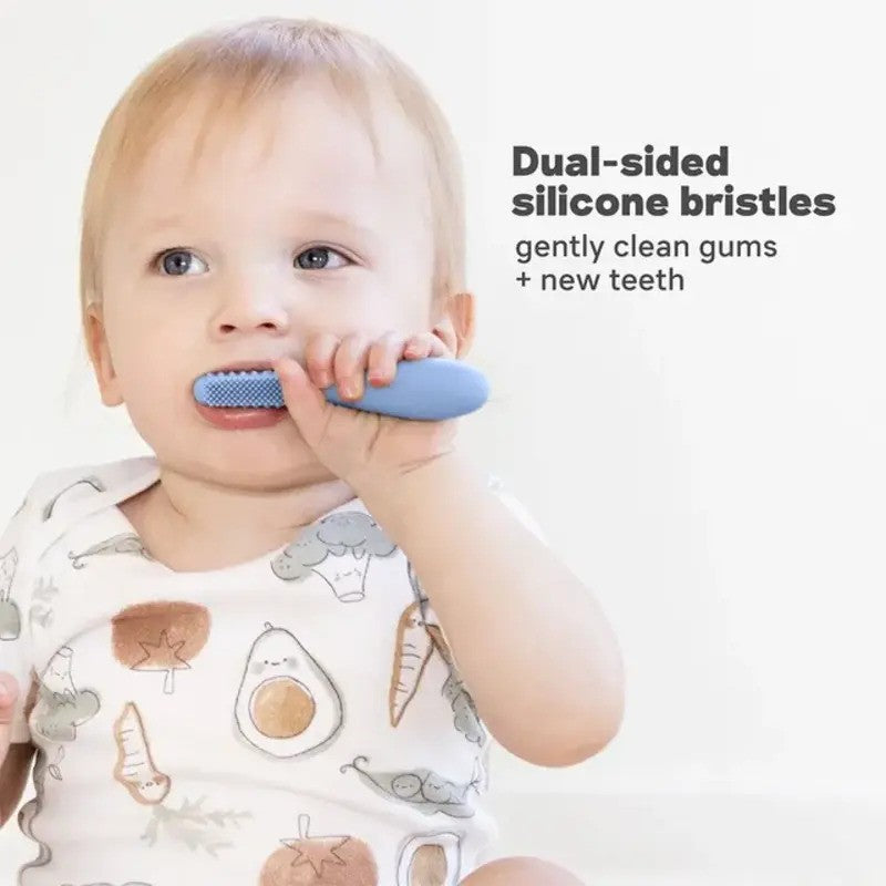 Ezpz Baby Led Toothbrush Indigo 4M-Plus