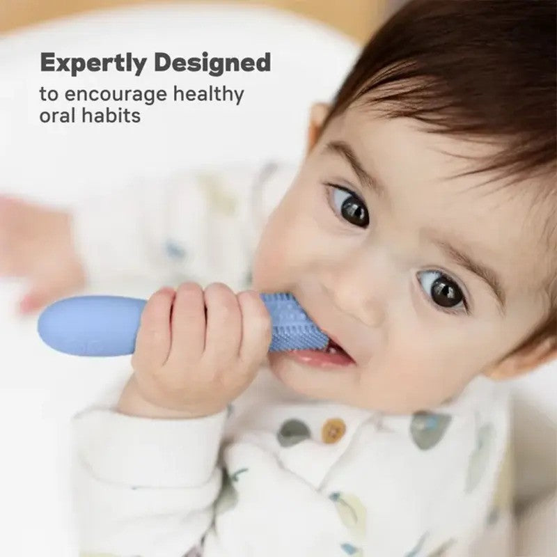 Ezpz Baby Led Toothbrush Indigo 4M-Plus