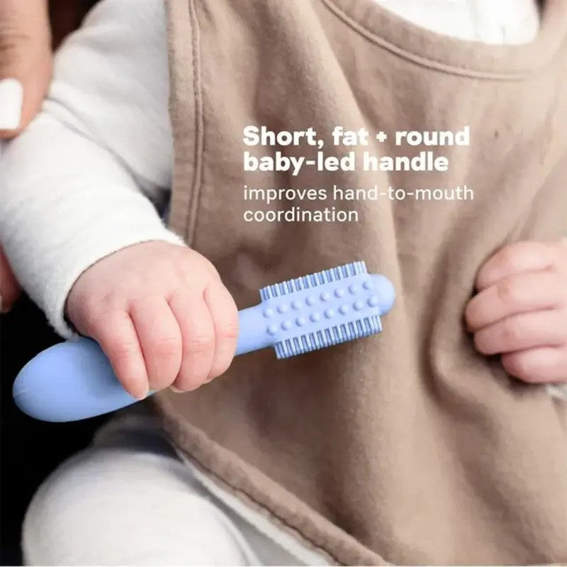 Ezpz Baby Led Toothbrush Indigo 4M-Plus