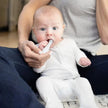 Ezpz Baby Led Toothbrush Pewter 4M-Plus