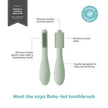 Ezpz Baby Led Toothbrush Sage 4M-Plus