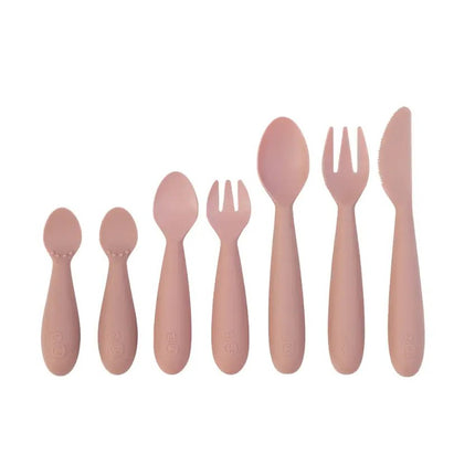 Ezpz Development Utensil Set Blush