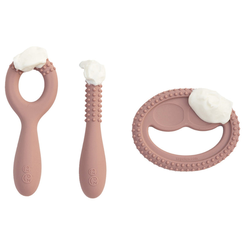 Ezpz Oral Development Tools Blush 4M-Plus
