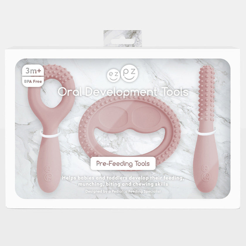 Ezpz Oral Development Tools Blush 4M-Plus
