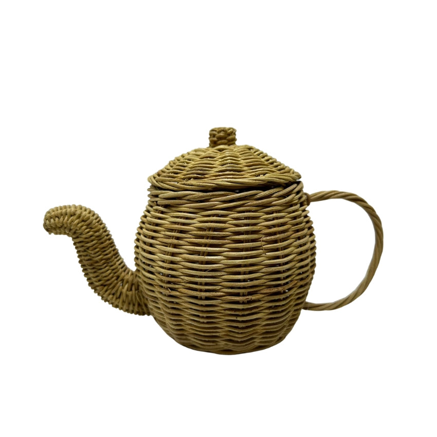 Five Little Ducks Rattan Tea Sets Natural