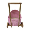 Five Little Ducks Rattan Strolley Pink