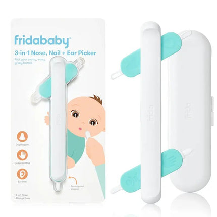 Fridababy 3-in-1 Nose Nail & Ear Booger Picker Tool (0m-Plus)