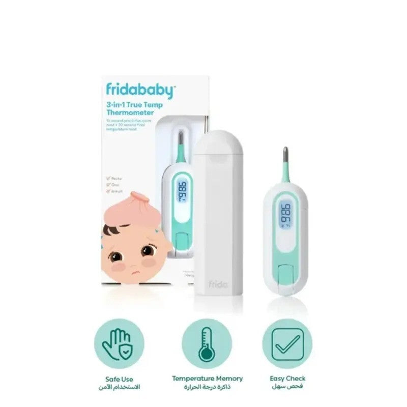 Fridababy 3-in-1 True Temp Thermometer Digital (0m-Plus)