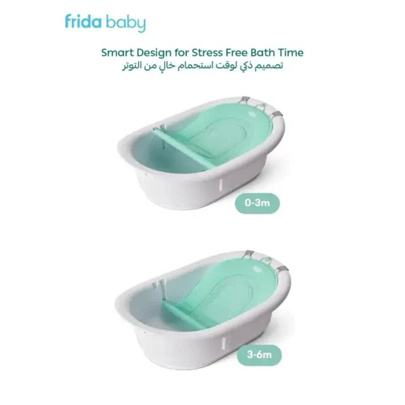 Fridababy 4-in-1 Grow-With-Me Bath Tub (0m-24m)