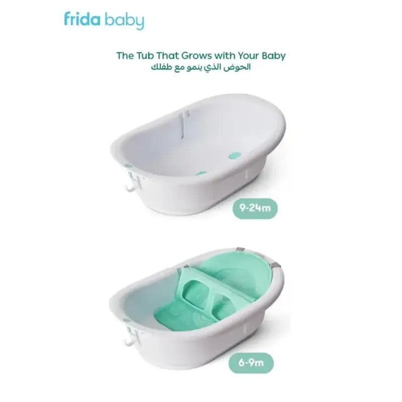 Fridababy 4-in-1 Grow-With-Me Bath Tub (0m-24m)