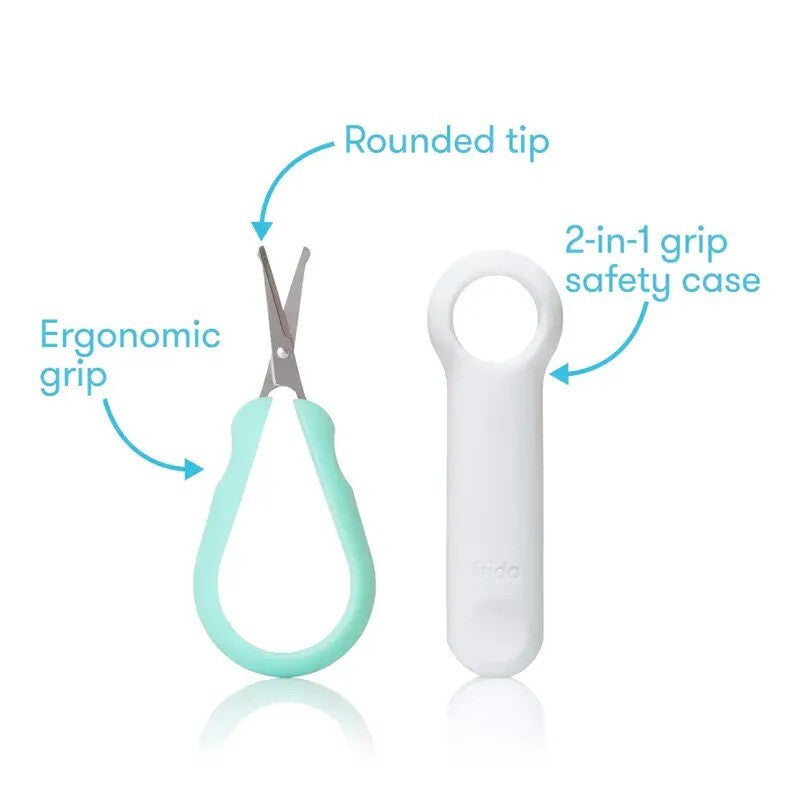 Fridababy Easy Grip Nail Scissors (0m-Plus)