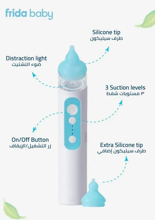 Fridababy Electric NoseFrida Nasal Aspirator 2.0 Set