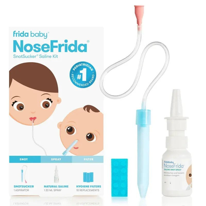 Fridababy NoseFrida The Snotsucker Saline Kit (0m-Plus)