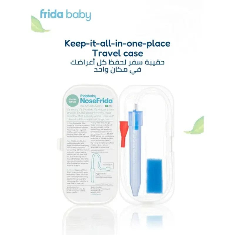 Fridababy NoseFrida The Snotsucker Nasal Aspirator & Case (0m-Plus)