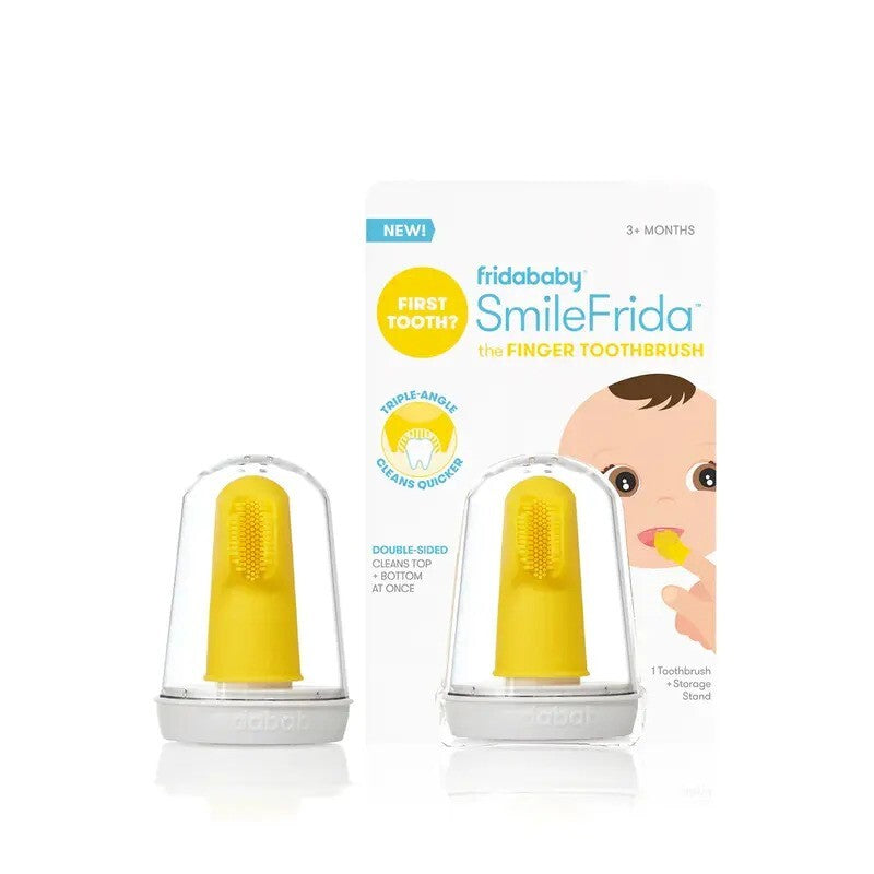 Fridababy SmileFrida The Finger Toothbrush Yellow (3m-Plus)