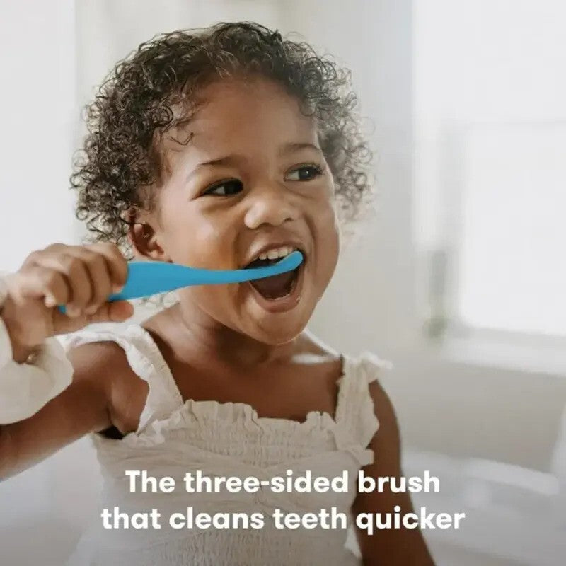 Fridababy Triple-Angel Toothhugger Toothbrush Blue (2yrs-Plus)