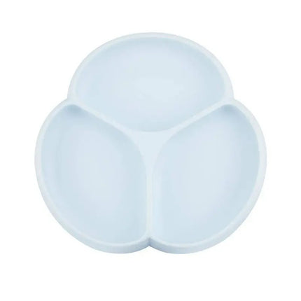 Glitter & Spice Silicone Suction Plate - Ice Blue