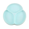 Glitter & Spice Silicone Suction Plate - SeaFoam