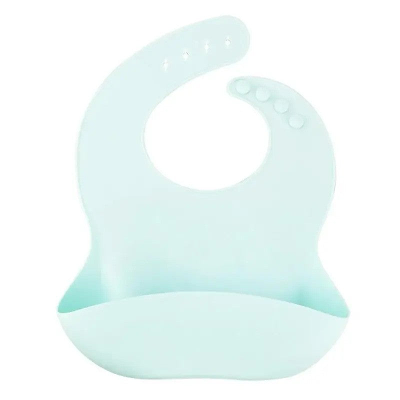 Glitter & Spice Silicone (BPA Free) Food Bib SeaFoam