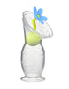 Haakaa Silicone Breast Pump Flower Stopper Blue