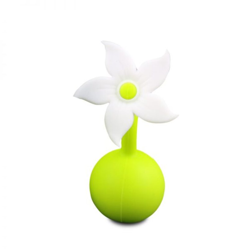 Haakaa Silicone Breast Pump Flower Stopper White