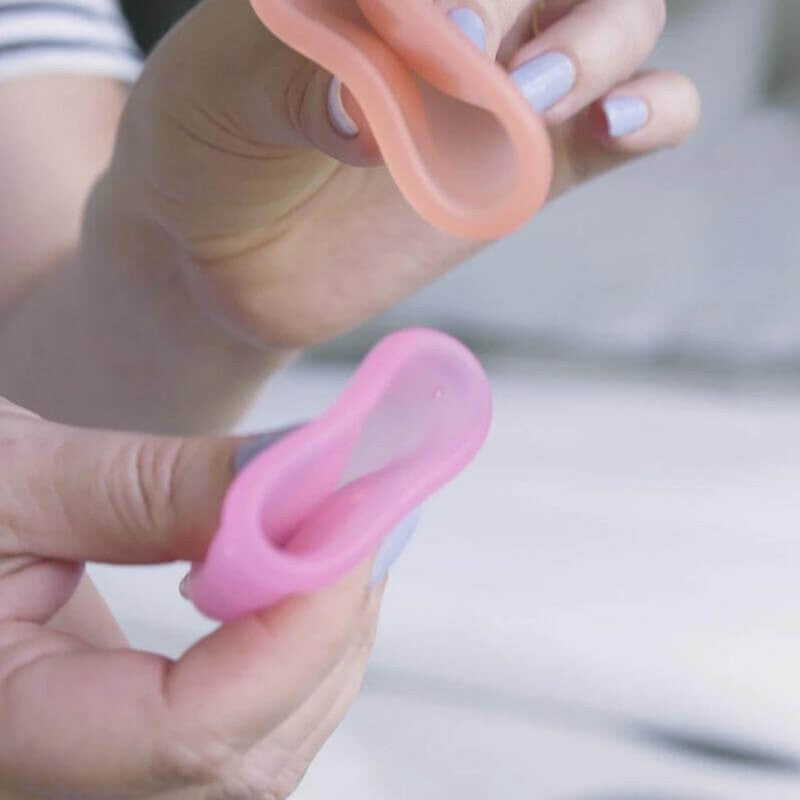 Haakaa Silicone Flow Cup (Menstrual Cup) 30ml Coral