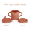 Haakaa Silicone Sip N Snack Cup Rust