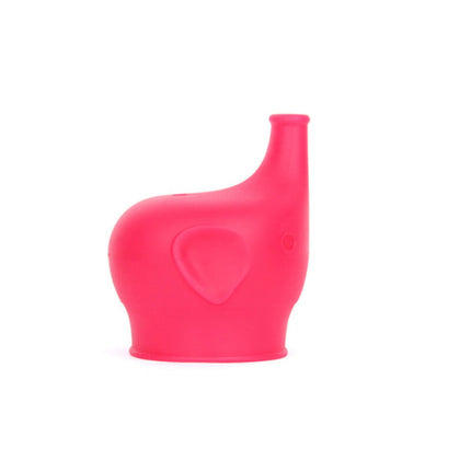 Haakaa Silicone Sippy Top Elephant Red