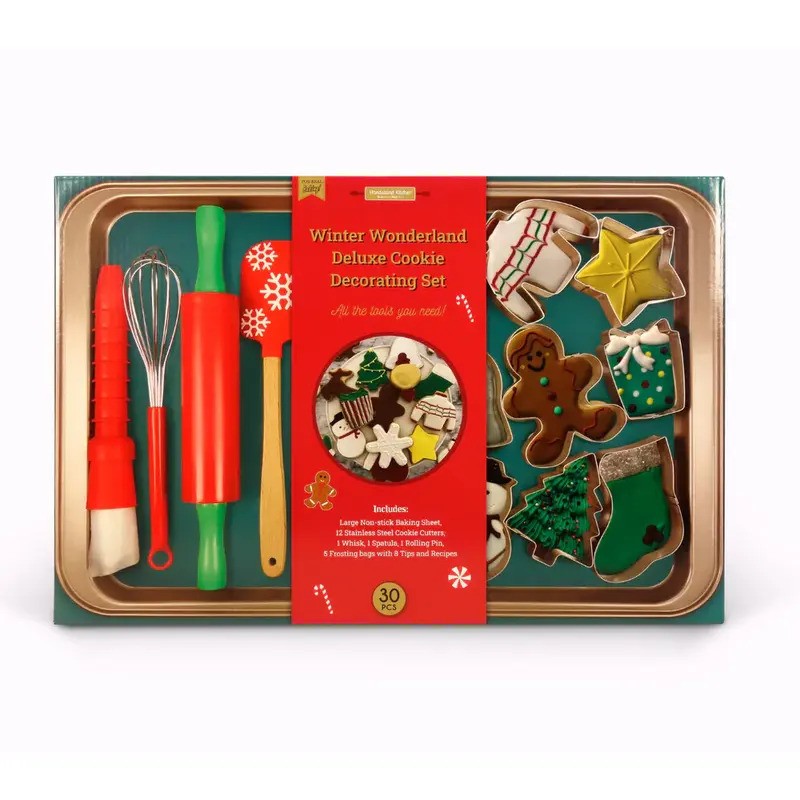 Handstand Kitchen Winter Wonderland Deluxe Cookie Decorating Set